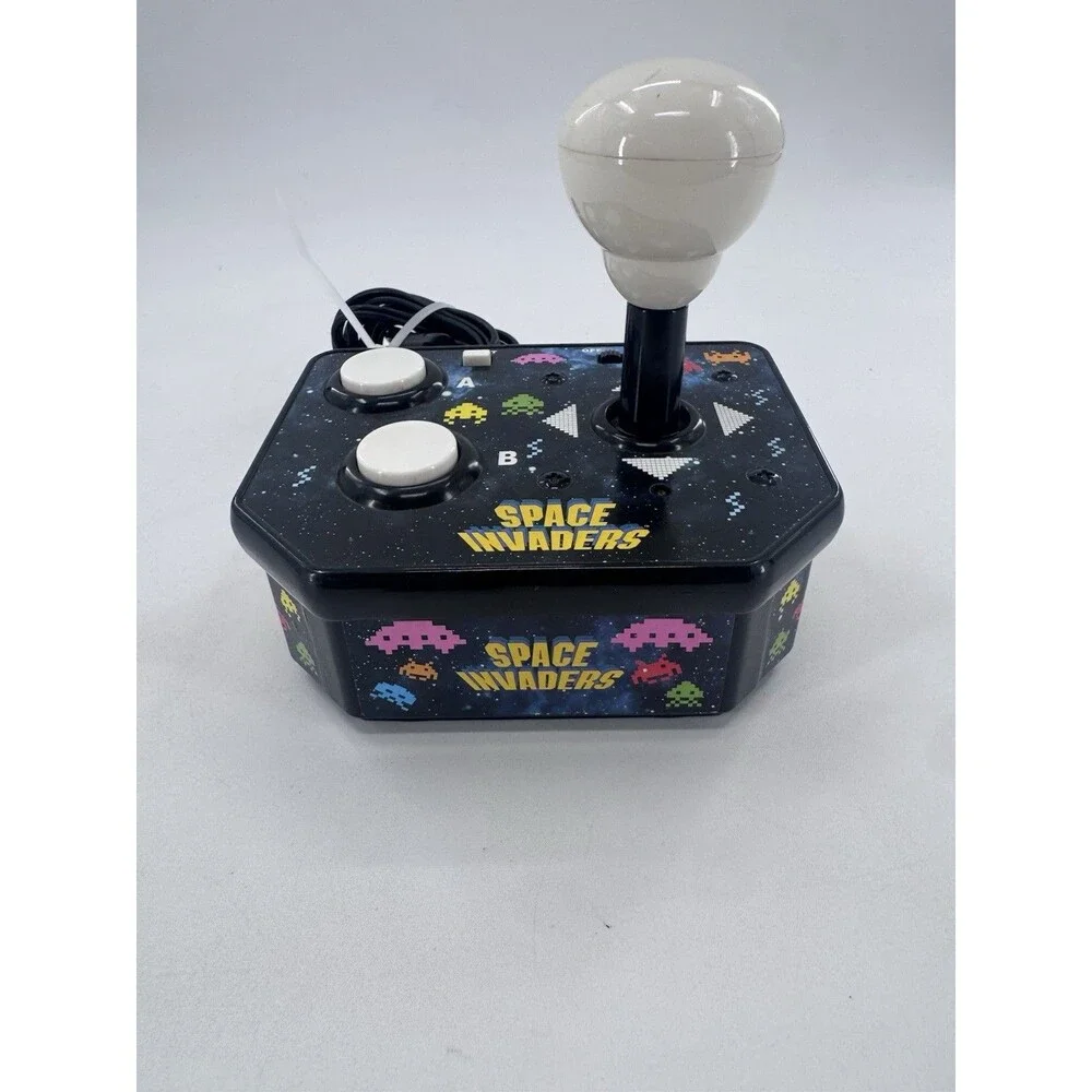 Space Invaders Plug N' Play TV Arcade Games Classic Joystick Controller Tested